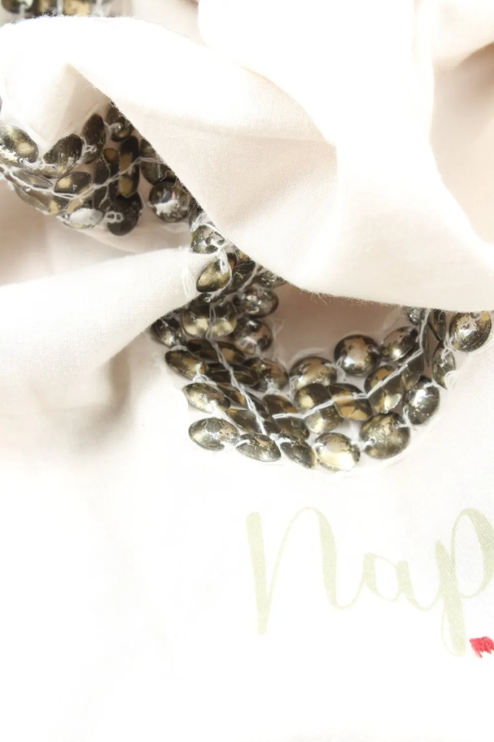 Tücher>Napapijri Halstuch wollweißbronzefarben