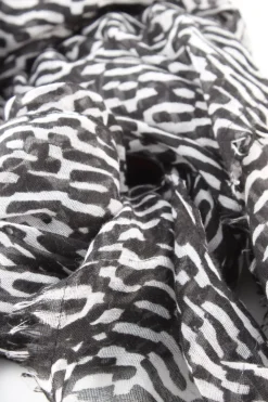 Tücher>H&M Halstuch schwarzweiß