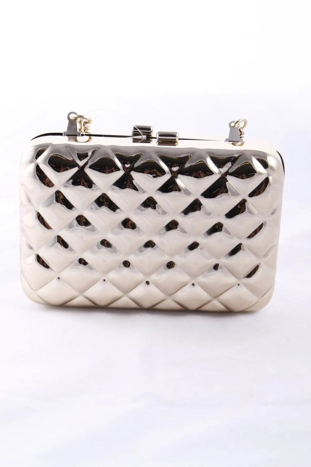 Handtaschen>MNG Handtasche silberfarben