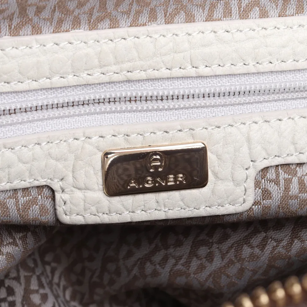 Handtaschen>Aigner Handtasche weiß