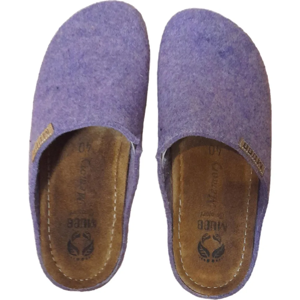 Hausschuhe> Hausschuhe Größe 40 lila