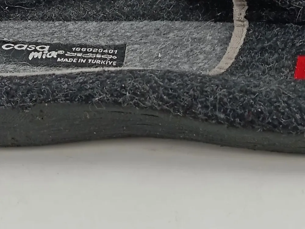 Hausschuhe> Hausschuhe Größe 43 grau