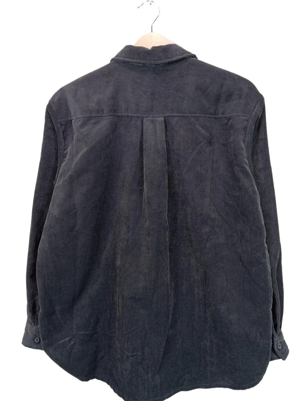 Blusen>H&M L.O.G.G. Hemd-Bluse Größe 42 hellgrau