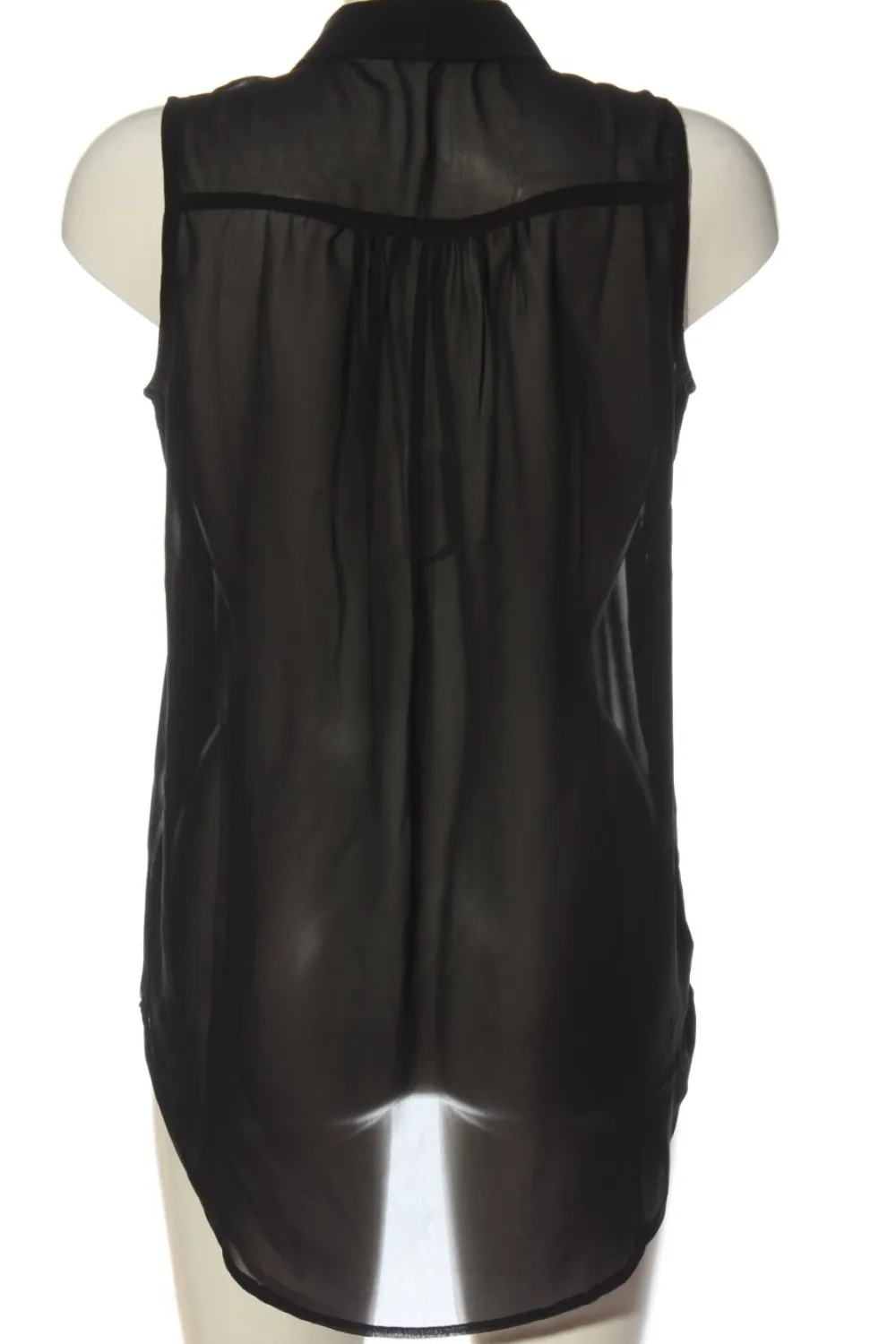 Blusen>Amisu Hemd-Bluse Größe 38 schwarz