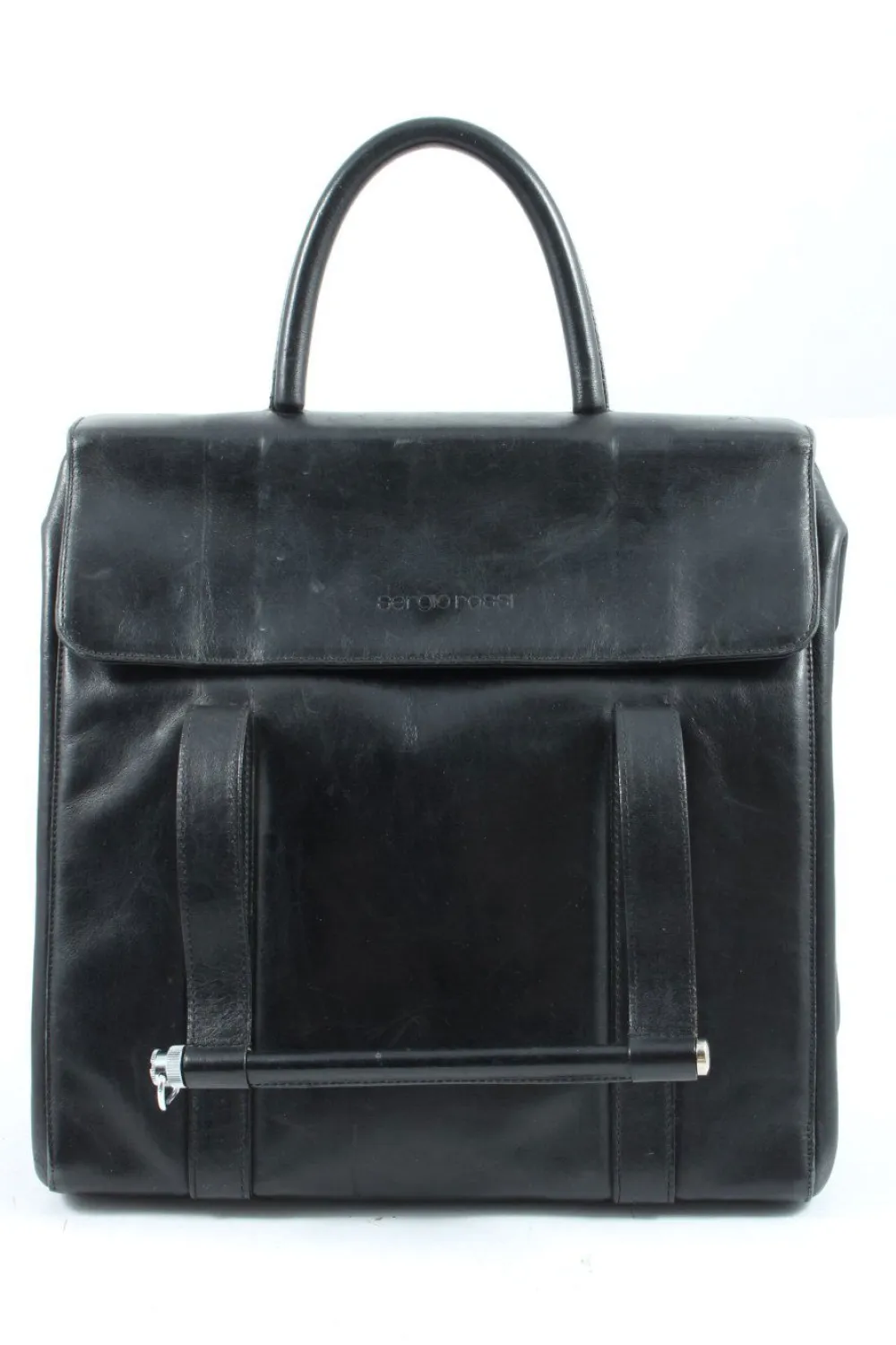 Henkeltaschen>Sergio Rossi Henkeltasche schwarz