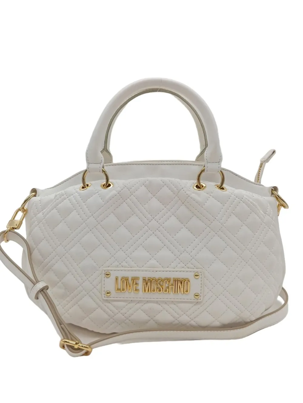 Henkeltaschen>Moschino Henkeltasche weiß