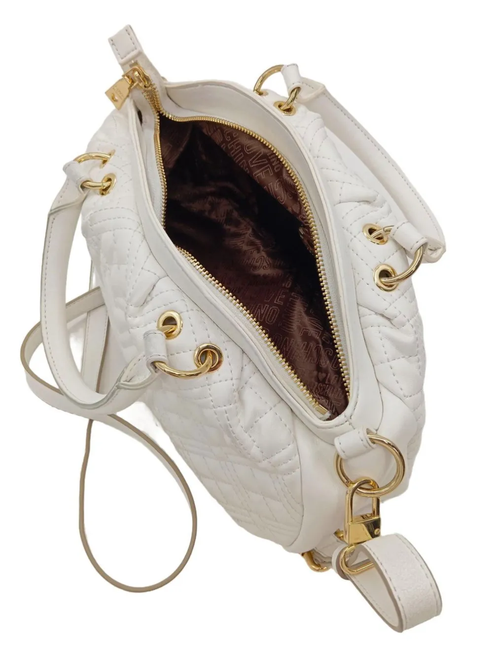 Henkeltaschen>Moschino Henkeltasche weiß