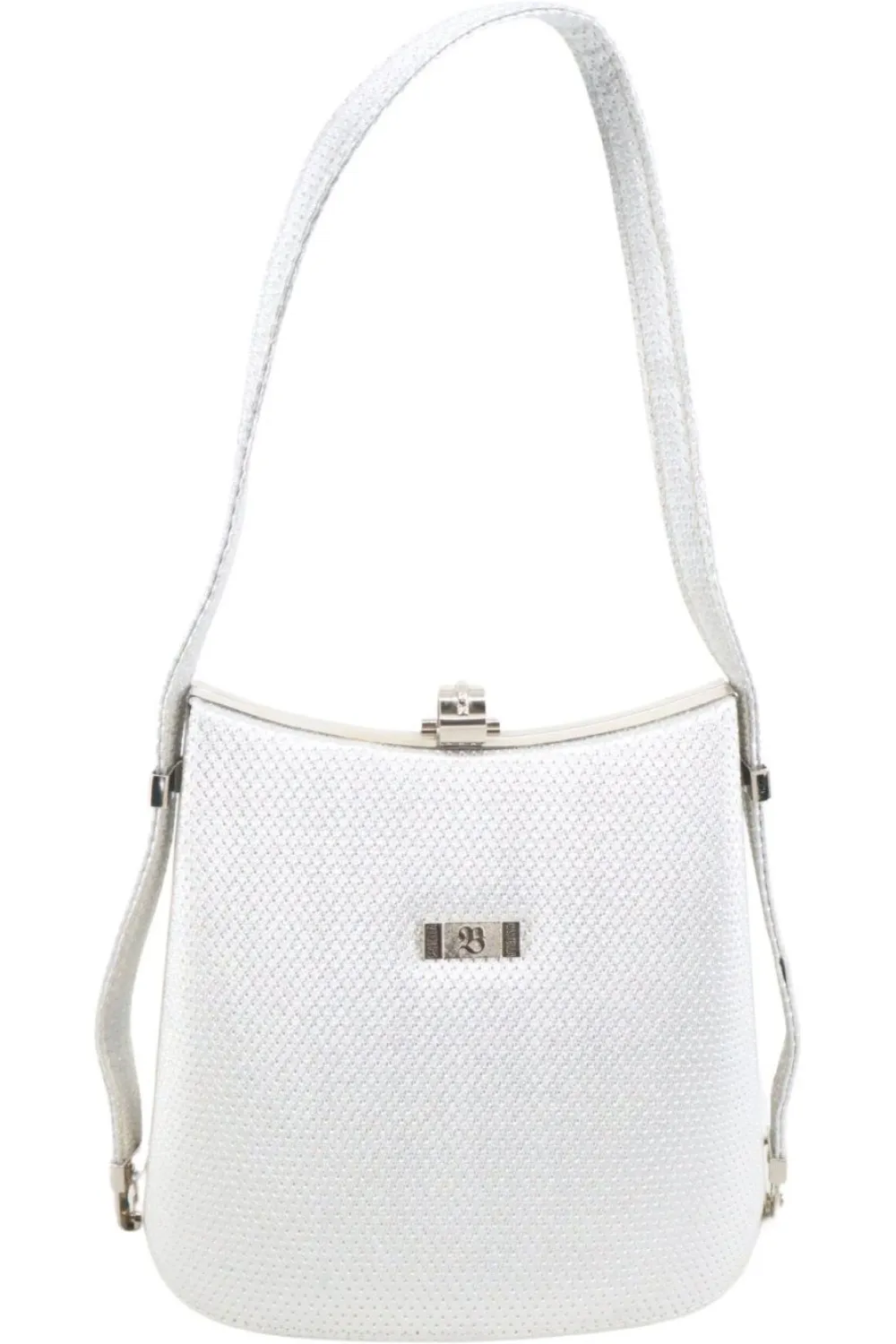 Henkeltaschen> Henkeltasche silberfarben