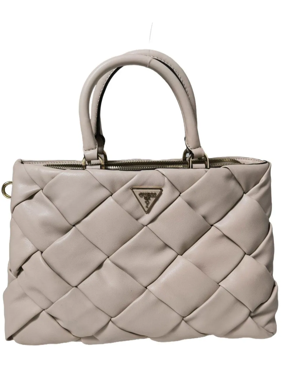 Henkeltaschen>Guess Henkeltasche wollweiß