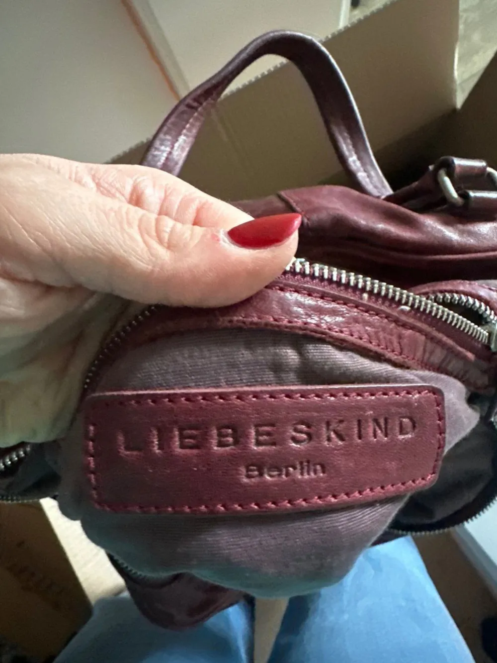 Henkeltaschen> Henkeltasche rot