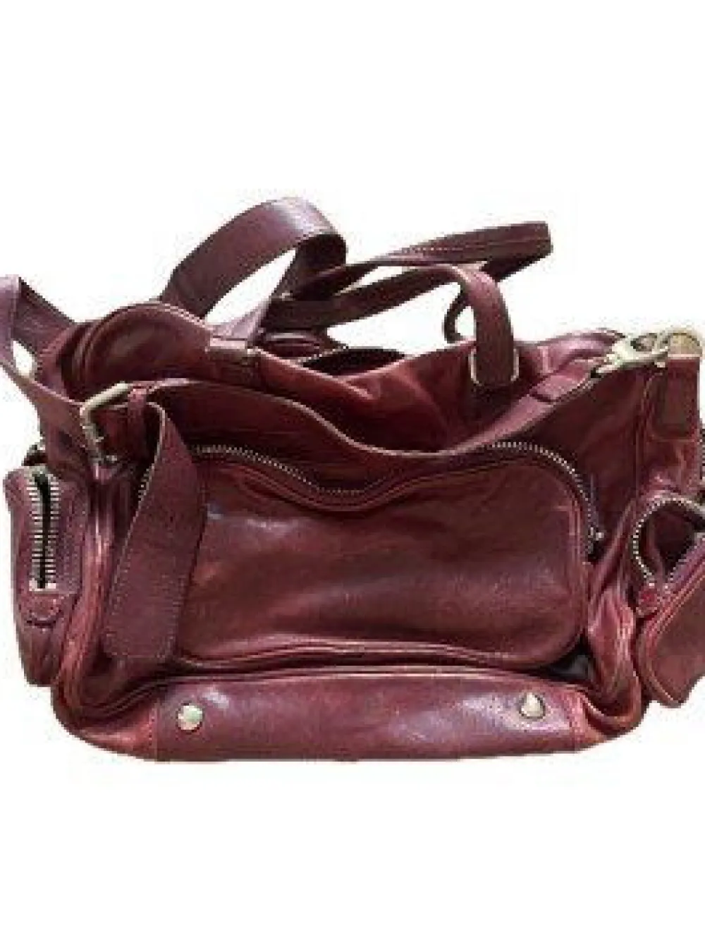 Henkeltaschen> Henkeltasche rot