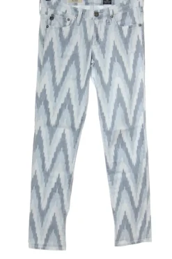 Jeans>Adriano Goldschmied Hüftjeans Größe 36 weißhellgrau