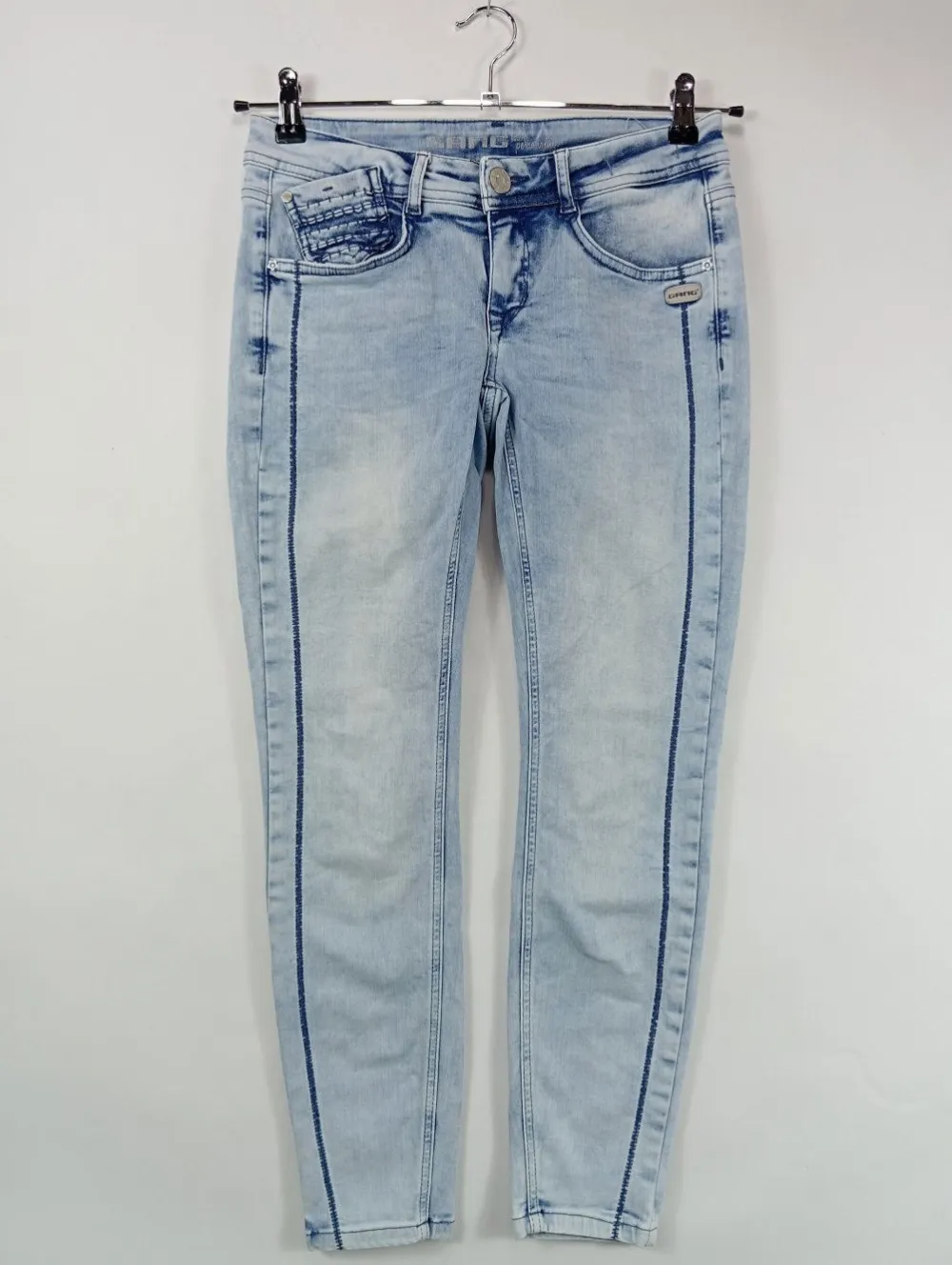 Jeans>Gang Hüftjeans Größe 36 blau
