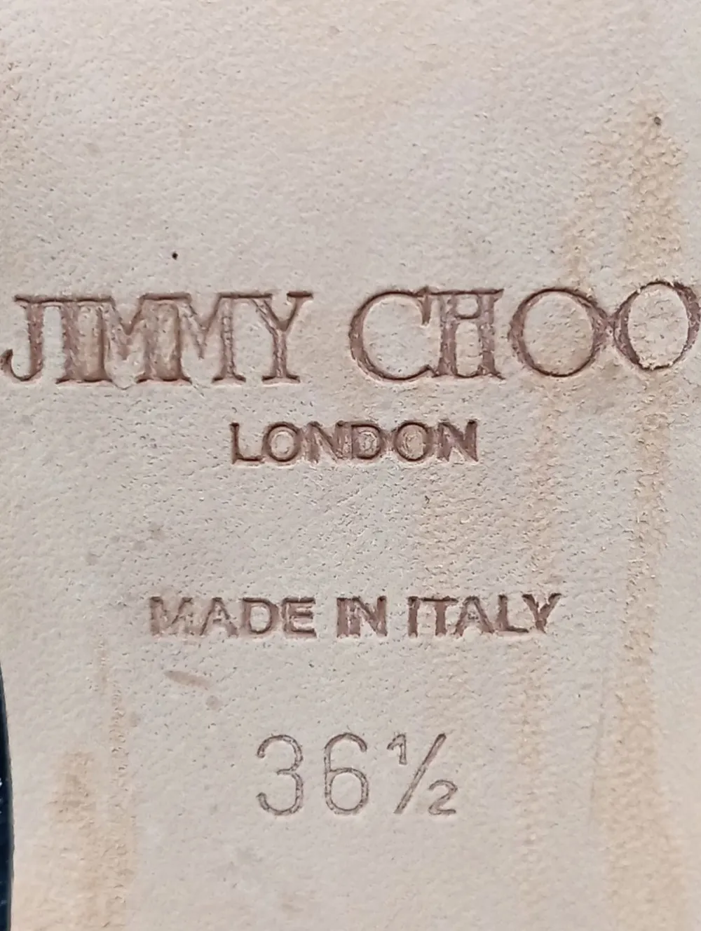 Sandaletten>Jimmy Choo High Heel Sandaletten Größe 36,5 schwarz