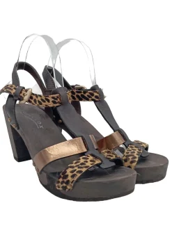 Sandaletten>Softclox High Heel Sandaletten Größe 38 cremebraun