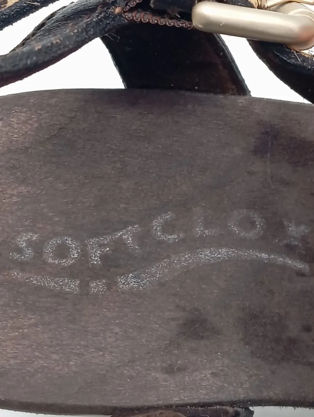 Sandaletten>Softclox High Heel Sandaletten Größe 38 cremebraun