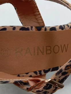 High Heel Sandaletten Größe 39-Rainbow