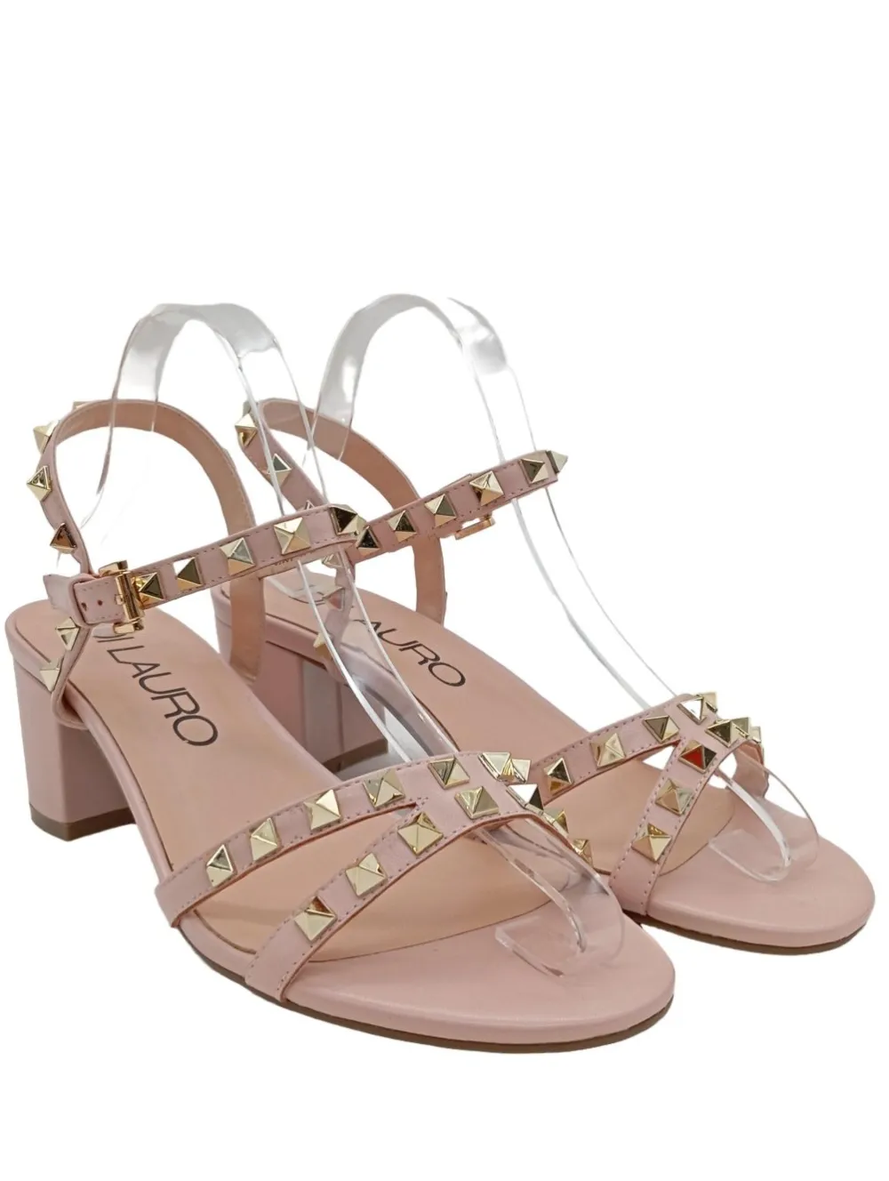 Sandaletten>di Lauro High Heel Sandaletten Größe 40 pink