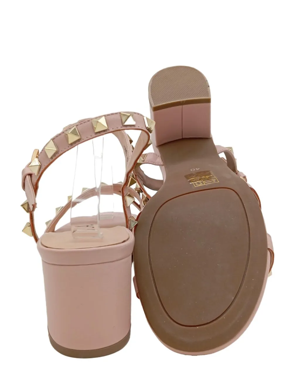 Sandaletten>di Lauro High Heel Sandaletten Größe 40 pink