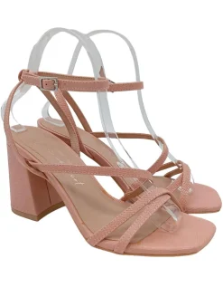 Sandaletten>New Look High Heel Sandaletten Größe 37 pink