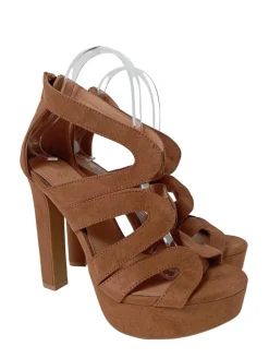 Sandaletten>H&M High Heel Sandaletten Größe 39 braun