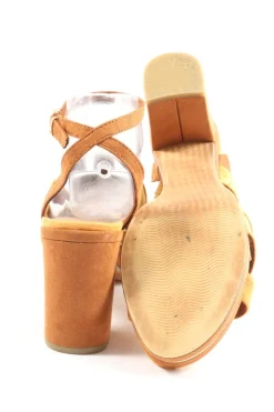 Sandaletten>Marco tozzi High Heel Sandaletten Größe 38 braunhellorange