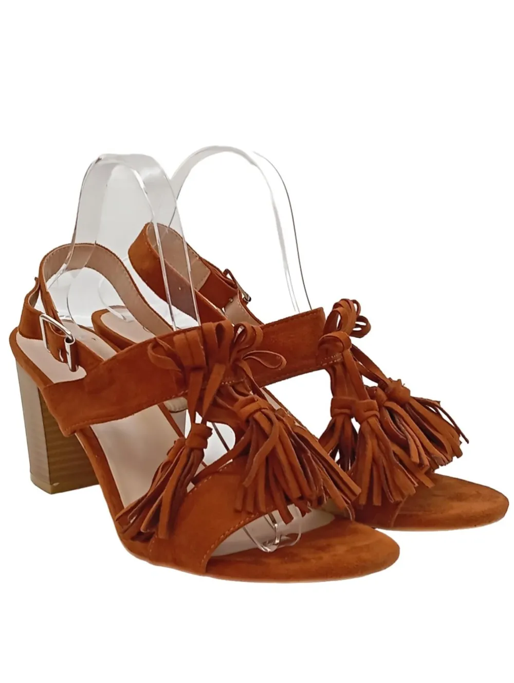 Sandaletten>Claudia Ghizzani High Heel Sandaletten Größe 41 braun