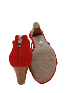 Sandaletten>ara High Heel Sandaletten Größe 36,5 rot