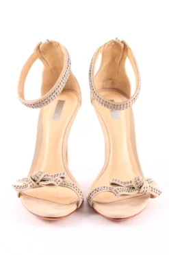 Sandaletten>Schutz High Heel Sandaletten Größe 37 beige