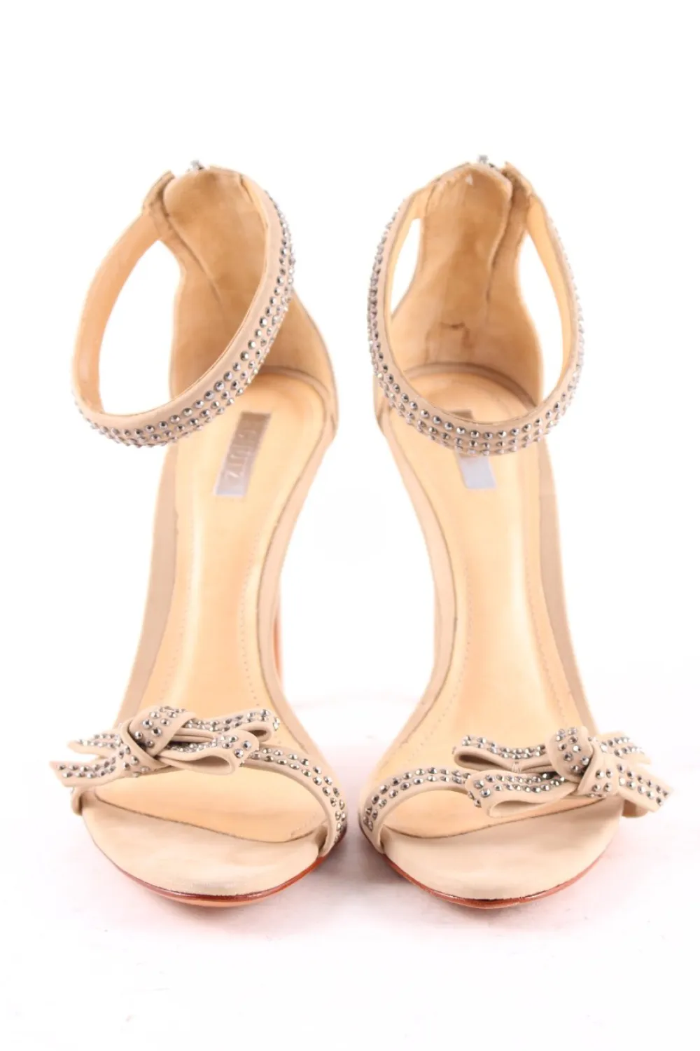 Sandaletten>Schutz High Heel Sandaletten Größe 37 beige