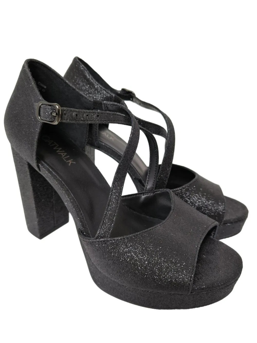 Sandaletten>Catwalk High Heel Sandaletten Größe 36 schwarz