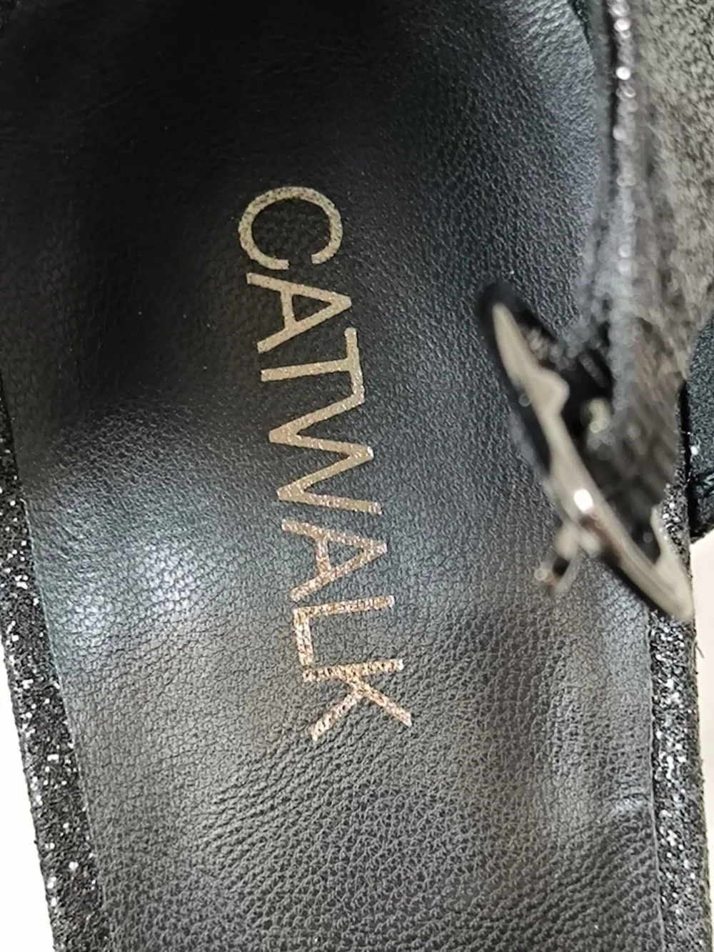 Sandaletten>Catwalk High Heel Sandaletten Größe 36 schwarz