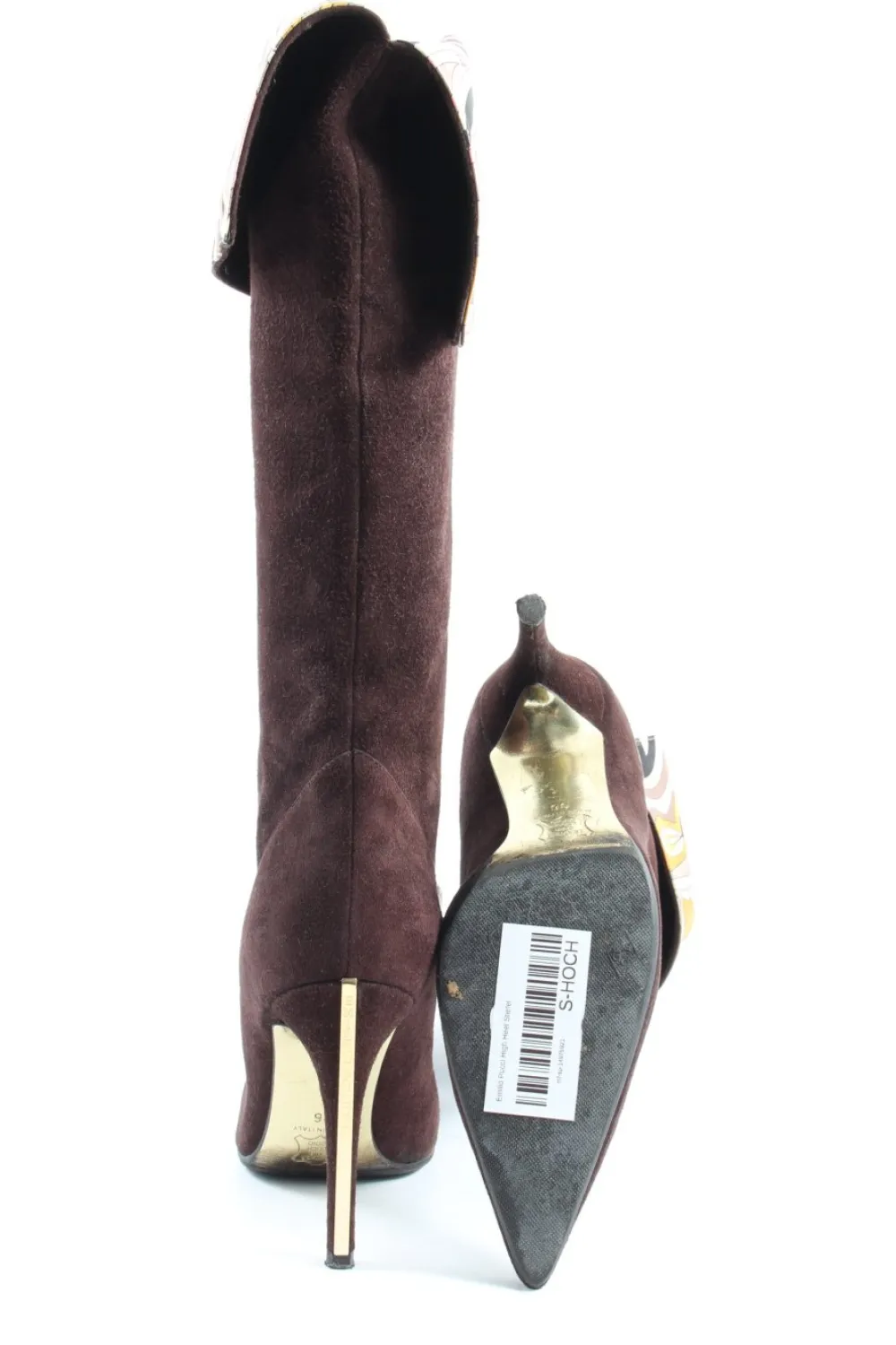 High Heel Stiefel Größe 36-Emilio Pucci