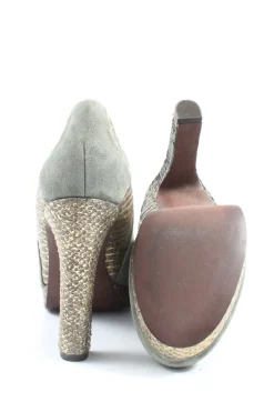 Pumps>Luxury rebel High Heels Größe 37 khakigoldfarben