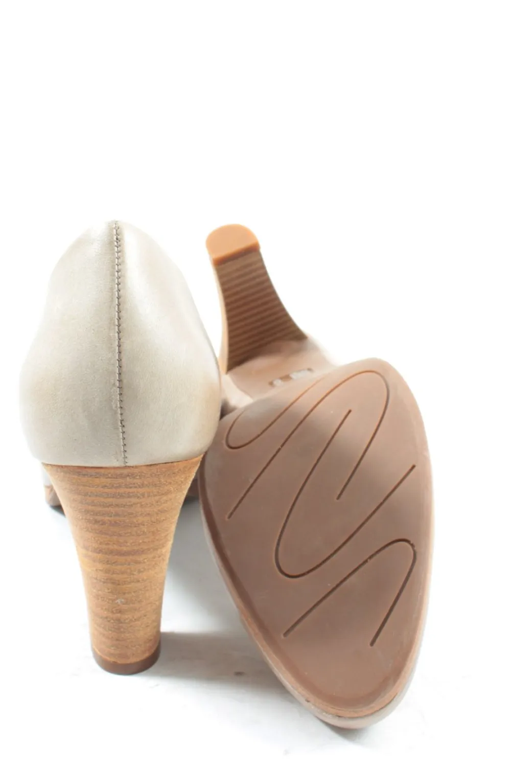 Pumps> High Heels Größe 41 wollweiß