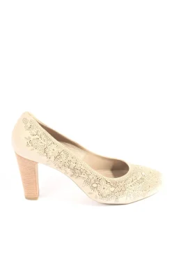 Pumps>vic High Heels Größe 37 hellgrau