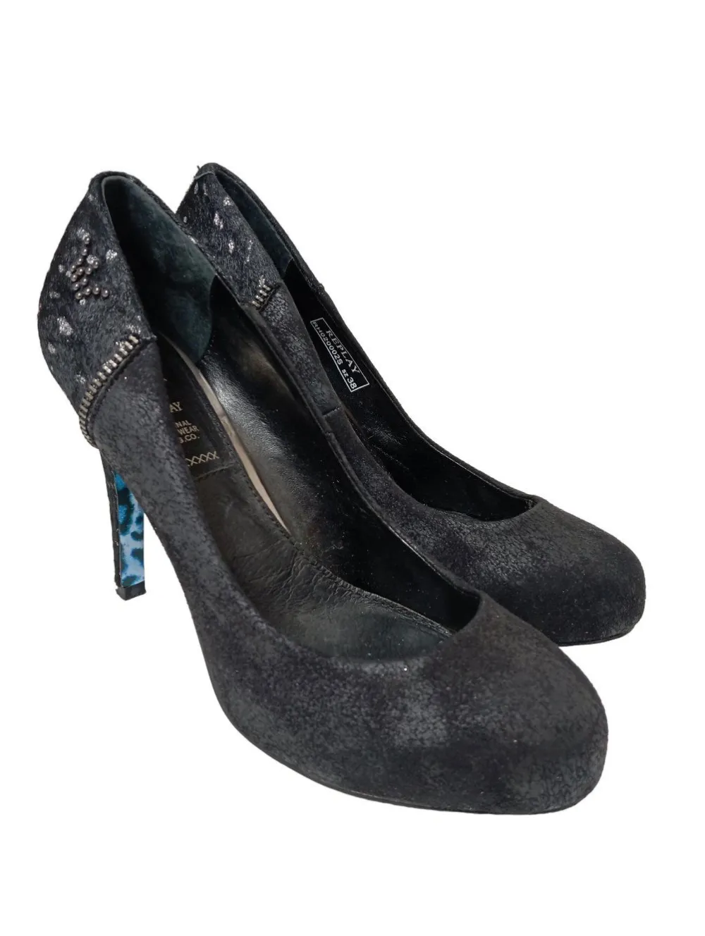 Pumps>Replay High Heels Größe 38 schwarz
