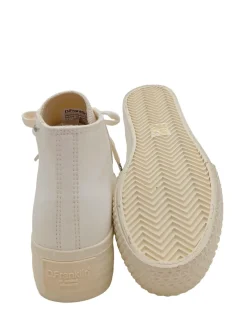 Sneaker>D.Franklin High Top Sneaker Größe 41 wollweiß