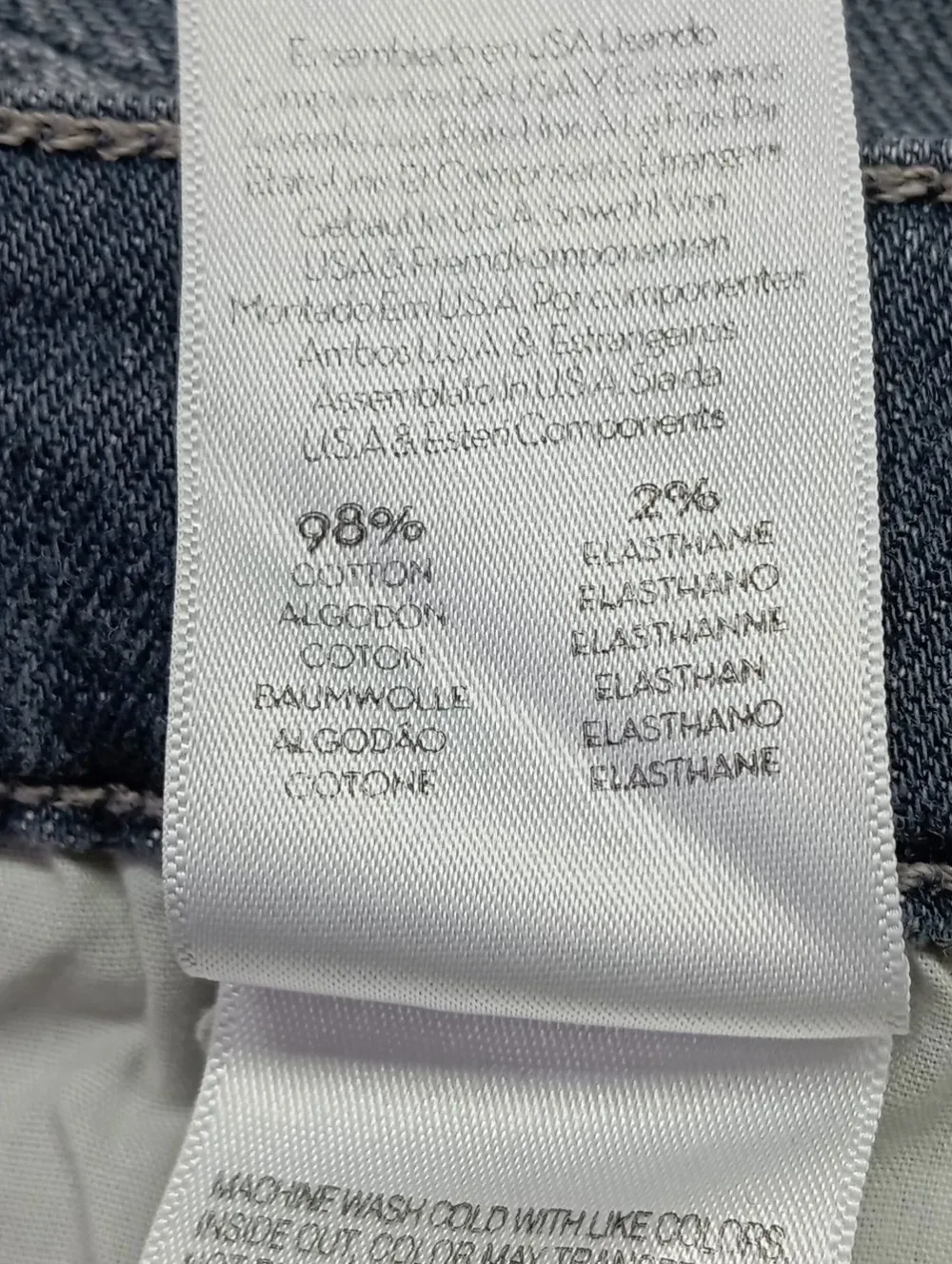 Jeans>Mother High Waist Jeans Größe 38 hellgrau