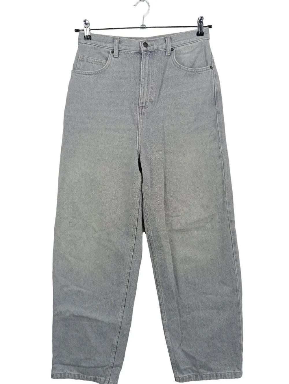 Jeans>Topshop High Waist Jeans Größe 40 graublau