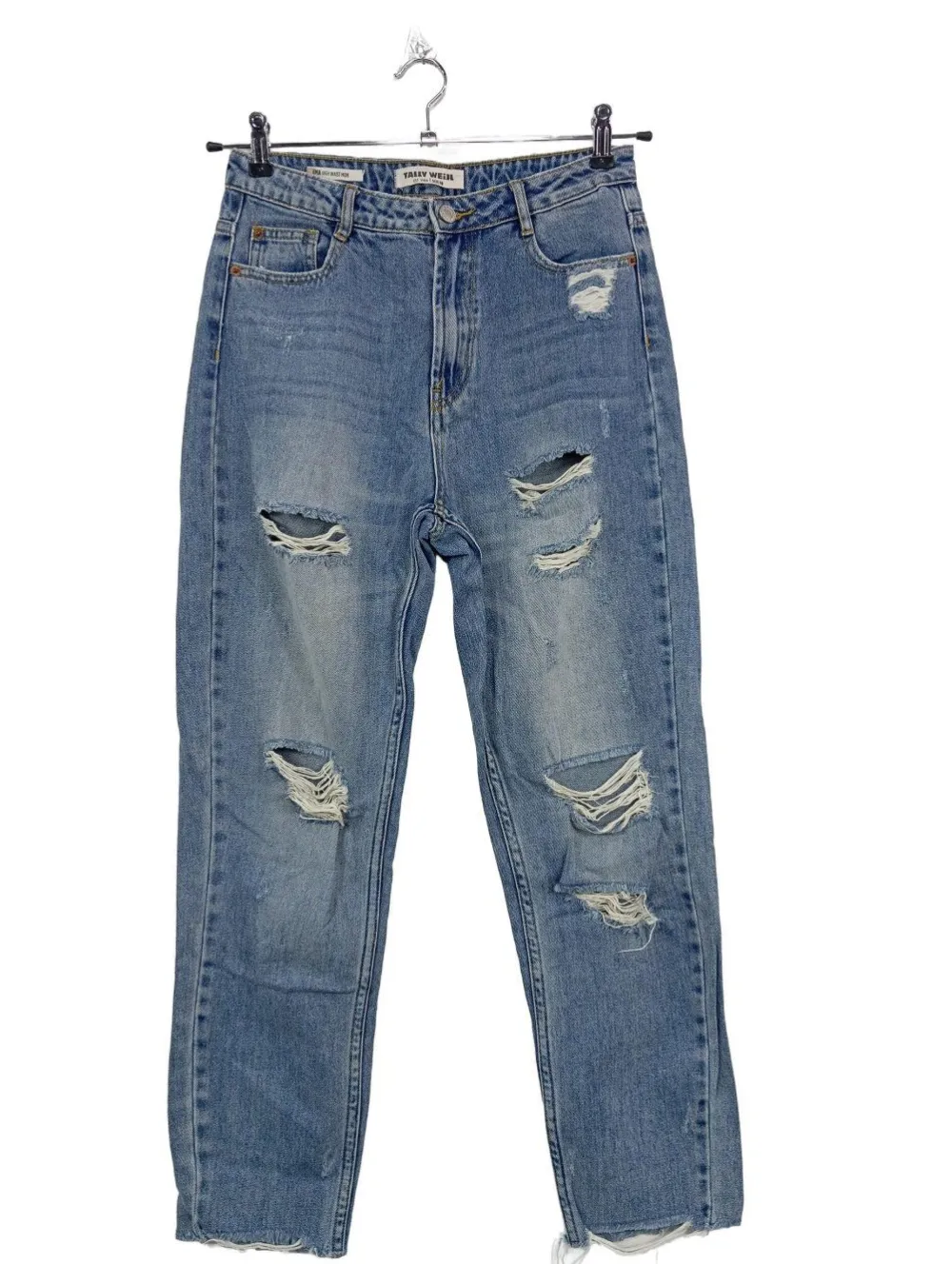 Jeans>Tally Weijl High Waist Jeans Größe 38 blau