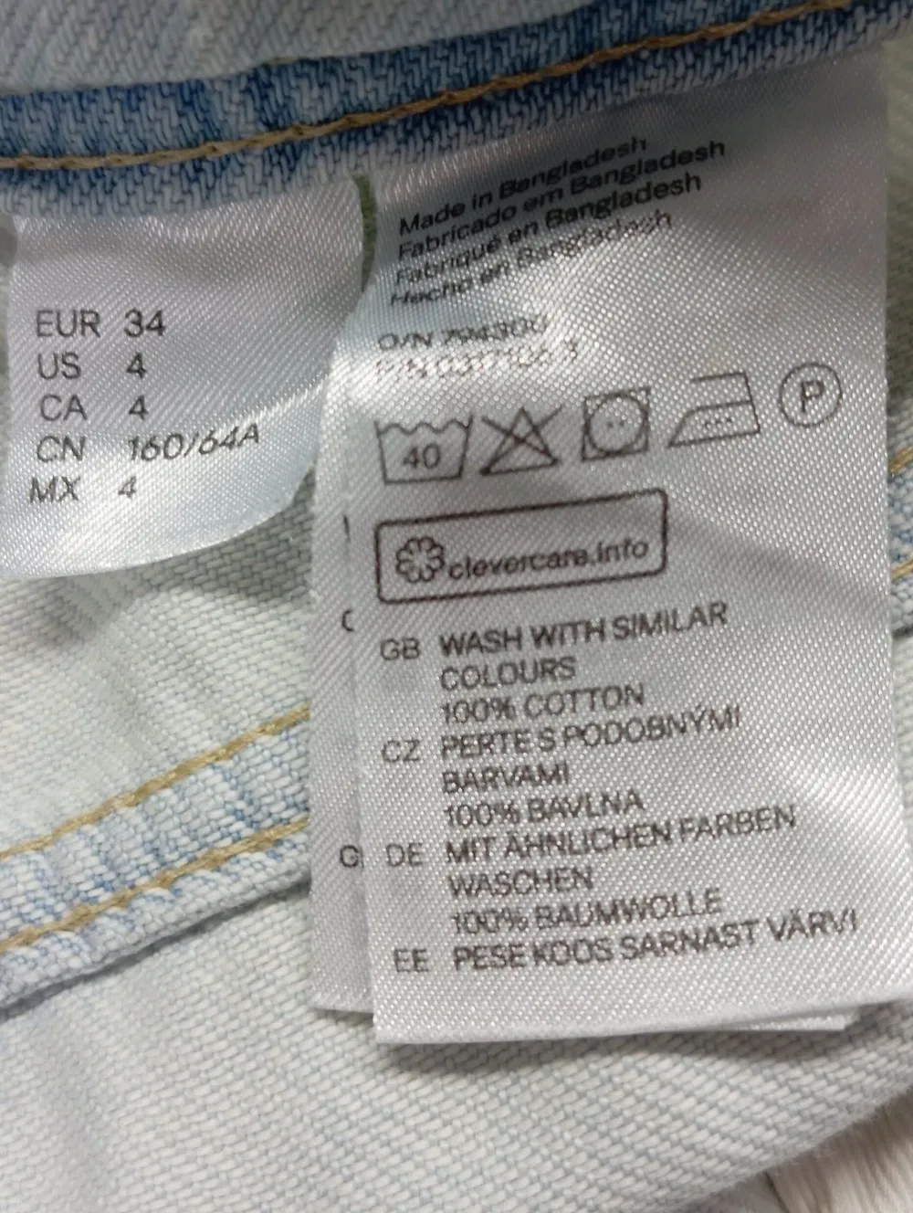 Jeans>Divided High Waist Jeans Größe 34 blau