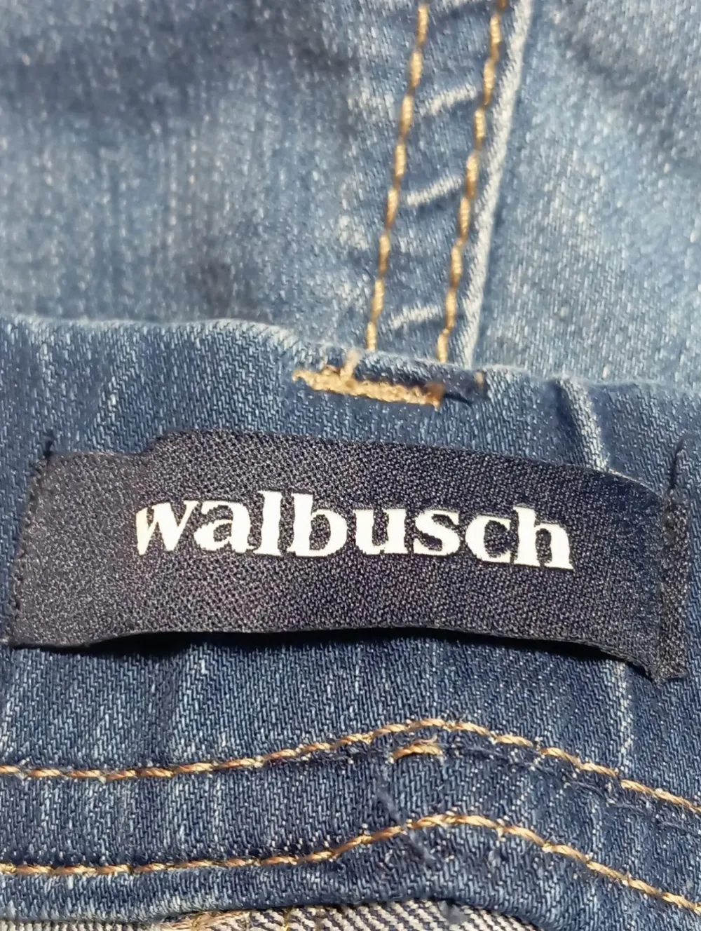 Jeans>Walbusch High Waist Jeans Größe 48 blau