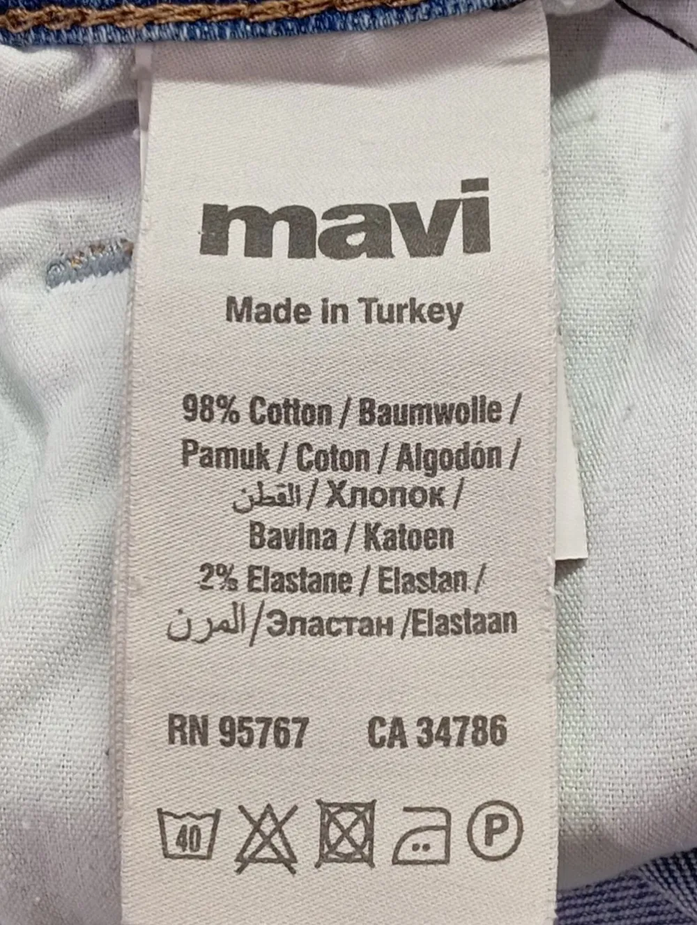 High Waist Jeans Größe 40-Mavi Jeans Discount