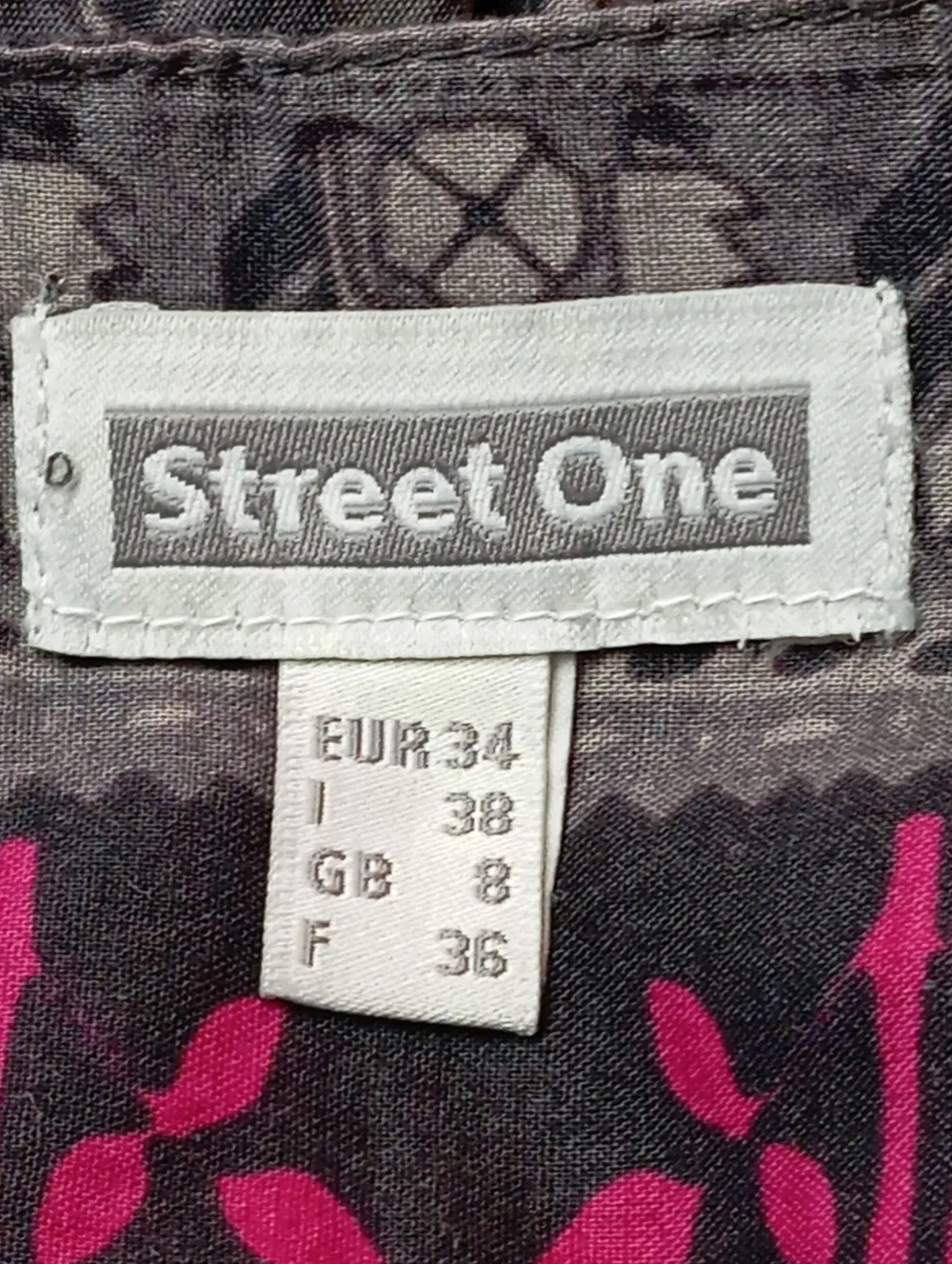 Röcke>Street One High Waist Rock Größe 34 silberfarben