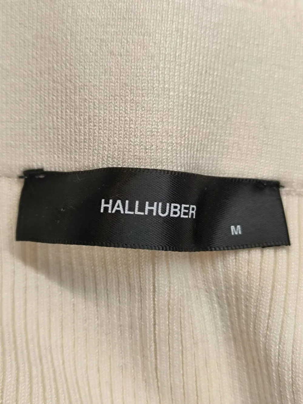 Röcke>Hallhuber High Waist Rock Größe 38 wollweiß