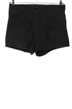 Kurze Hosen>Jungle Folk High-Waist-Shorts Größe 36 schwarz