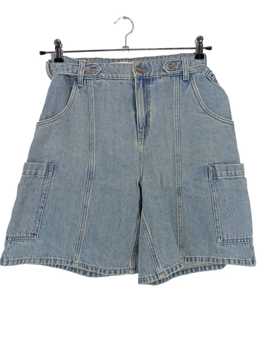 Kurze Hosen>Seventy + Mochi High-Waist-Shorts Größe 36 blau