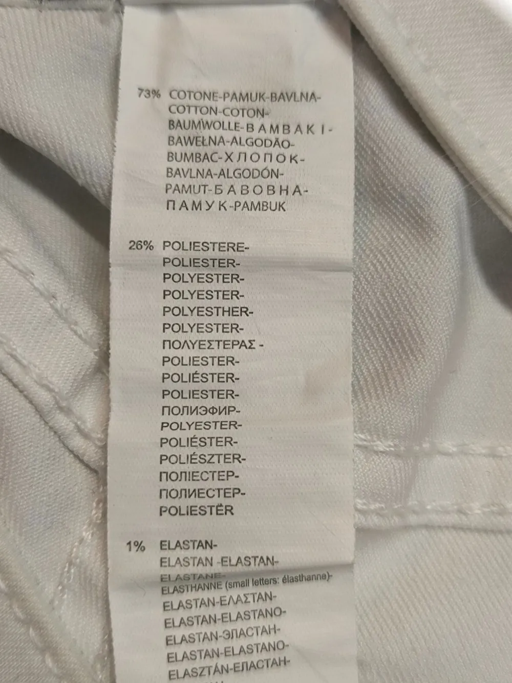 Kurze Hosen>Tezenis High-Waist-Shorts Größe 34 weiß