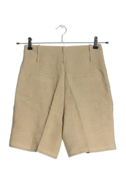 Kurze Hosen>Massimo Dutti High-Waist-Shorts Größe 34 beigecreme
